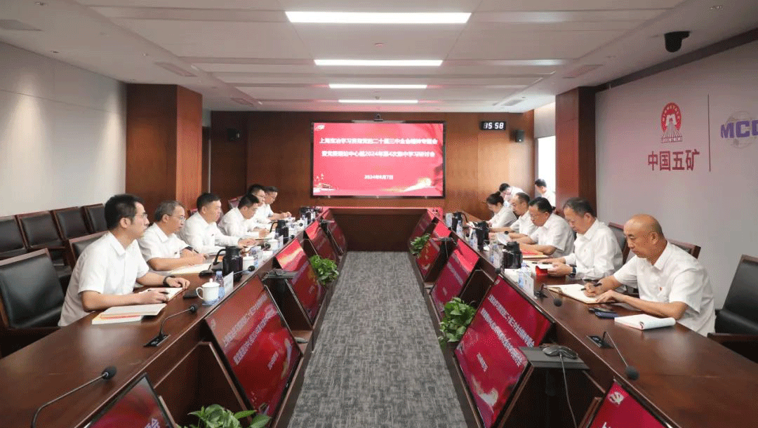 上海申博太阳城党委理论学习中心组召开党的二十届三中全会精神专题学习研讨会